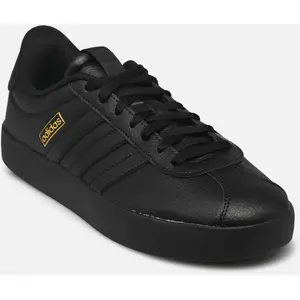 adidas Homme VL Court 3.0 Shoes Chaussures, Carbon Black/Carbon Black/GOLDMET, 40 EU pas cher