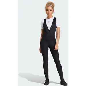 Adidas Collant à bretelles de cyclisme matelassé Winter Essentials M JNM71 pas cher