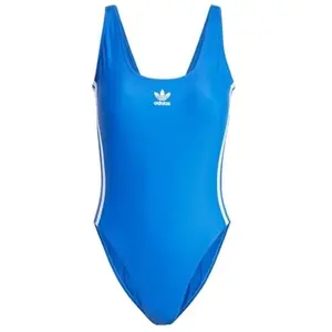 adidas Maillot de bain Adicolor 3-Stripes - Bleu, Bleu 32 pas cher