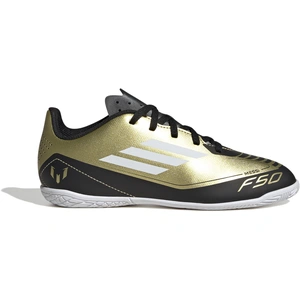 Chaussures de football adidas F50 Club Messi Indoor Doré 38 2/3 IG9326 pas cher