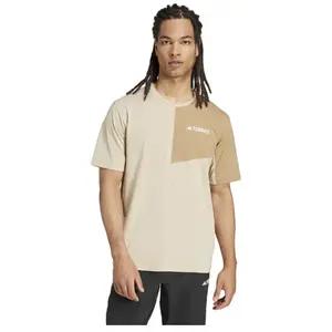 Maillot manches courtes Adidas multi kaki homme pas cher