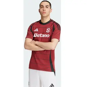 Adidas T-shirt à Manches Courtes Domicile Ac Sparta Praga 24/25Vendu paradidas