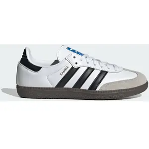 Comparateur de prix : Adidas Samba Unisex Chaussures - Blanc - Taille: 38 2/3 - Cuir - 