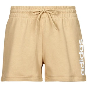 adidas Sportswear Short en molleton Linear Essentials brun L pas cher