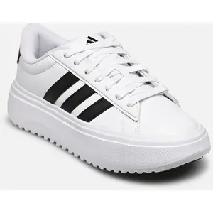 Comparateur de prix : Chaussures adidas Grand Court Platform blanc noir femme - 40