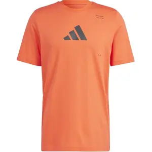 Comparateur de prix : T-shirt adidas Aeroready All-Gym Category Graphic manche courte orange - M