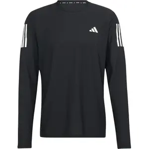 adidas Own The Run Haut Manches Longues Hommes - Noir, Taille L pas cher