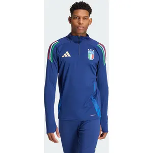 adidas Haut d'entraînement Italie Tiro 24 Competition bleu marine S pas cher