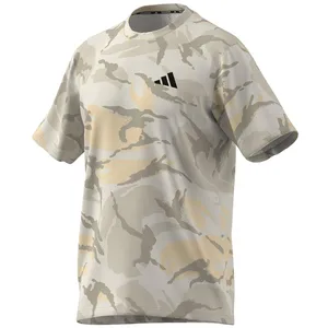 adidas T-shirt Train Essentials Seasonal Camo beige M pas cher