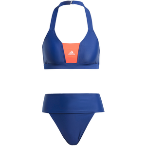 adidas Femme Sportswear Colorblock Bikini, Dark Blue/Bright Red, M pas cher