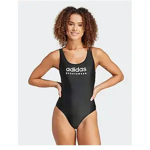 adidas Maillot de bain dos en U Sportswear - Noir, Noir 32