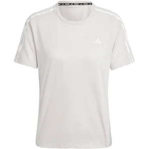 adidas Own The Run E 3S Tee Maillot De Course Femmes - Crème, Taille X... pas cher