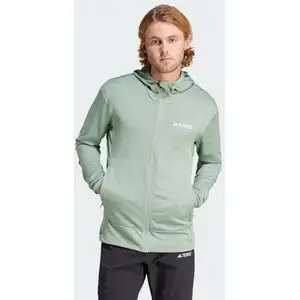 adidas VESTE À CAPUCHE MOLLETON LÉGÈRE TERREX XPERIOR gris L