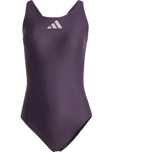 adidas Maillot de bain 3 bars pour femme, 86,4 cm pas cher