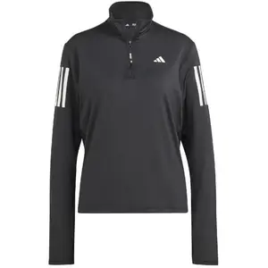 Comparateur de prix : adidas - Women's Own the Run Half-Zip - T-shirt de running taille XS, gris/noir