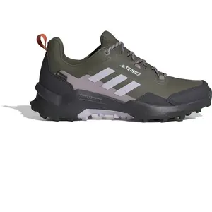 Chaussures adidas Terrex AX4 GORE-TEX vert kaki noir gris femme - 38 pas cher