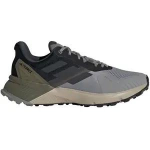 adidas Terrex - Terrex Soulstride - Chaussures multisports taille 11,5, gris pas cher