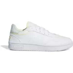 adidas Femme Hoops 3.0 SE Shoes Chaussures, Cloud White/Easy Yellow/Halo Mint, 38 EU