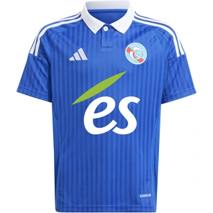 Adidas Maillot Domicile enfant RC Strasbourg 2024/25 Bleu 9/10 ans JJ5928 pas cher