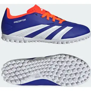 Chaussures de football enfant adidas Predator Club Turf Bleu 33,5 ID3428 pas cher