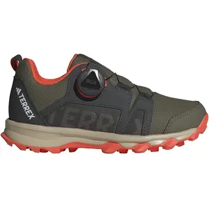 adidas Chaussure de trail running Terrex Agravic BOA vert 36 pas cher