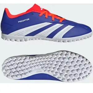 Chaussures de football adidas Predator Club Turf Bleu 42 IF6399 pas cher