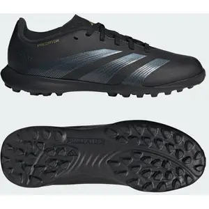 adidas Chaussure Predator League Turf Enfants - Core Black / Carbon / ... pas cher