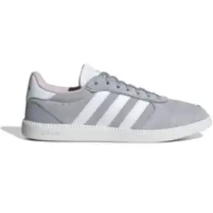 Comparateur de prix : adidas - Women's Breaknet Sleek Suede - Baskets taille 5, gris