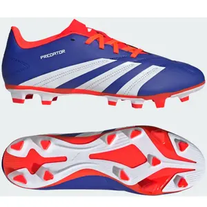 Adidas Chaussures De Football Predator Club Fxg - If6344 Bleu - 43 1/3 pas cher