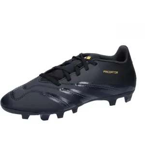 adidas Mixte Predator Club Football Boots Flexible Ground Chaussures, Core Black/Carbon/Gold met, 46 2/3 EU pas cher
