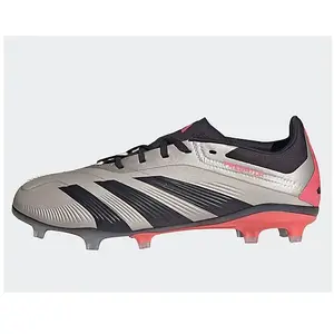 adidas Chaussure Predator Elite Terrain souple Enfants - Gris, Gris 38 2/3 pas cher