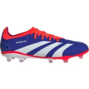 adidas Predator Pro Firm Ground Baskets unisexes pour adulte, FTWWHT/SOLRED/LUCBLU, 48 EU pas cher