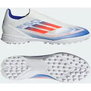 Chaussures de football sans lacets adidas F50 League Turf Blanc 41 1/3 IF1339