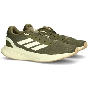 adidas Femme Runfalcon 5 Running Shoes Chaussures de Course, Olive strata/Ivory/Cloud White, 46 EU pas cher