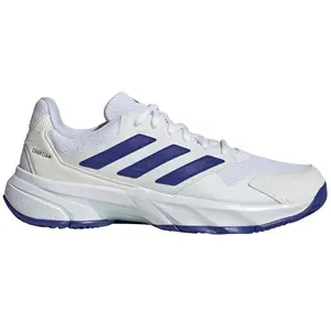 Chaussures adidas  Chaussures de tennis CourtJam Control 3 Homme White/Blue pas cher