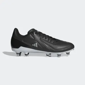 adidas Chaussure de rugby RS15 Elite Terrain gras noir 39 1/3 pas cher