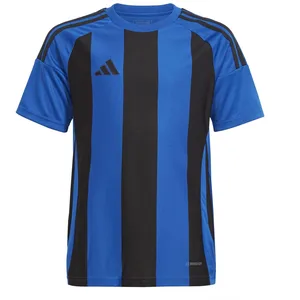 adidas Maillot rayé 24 Enfants bleu 152 pas cher