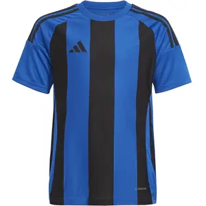 adidas Maillot rayé 24 Enfants bleu 128 pas cher