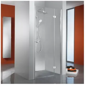 HSK Premium Classic Porte pivotante, avec élément fixe, pour niche, 60... pas cher