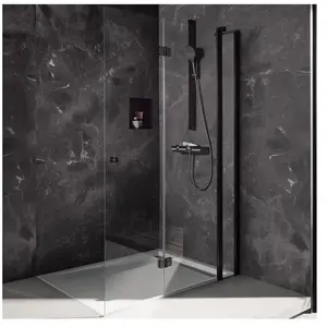 HSK Exklusiv 2.0 Paroi de douche à l italienne, avec élément pliable, ... pas cher