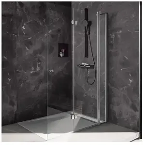 HSK Exklusiv 2.0 Paroi de douche à l italienne, avec élément pliable, ... pas cher