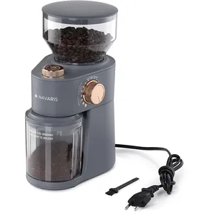 Moulin à café électrique - NAVARIS - Grinder réglable pour 2 à 14 tass...Vendu paramazon