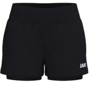 JAKO Short 2-en-1 One femmes (noir / Taille 42 / Femmes) pas cher