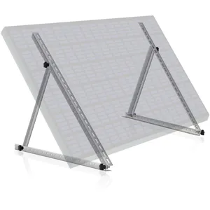 Zelsius - Support de panneau solaire en aluminium de 0 à 90 degrés, po... pas cher