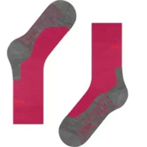 Falke - TK5 - Chaussettes randonnée femme Rose / Grey - 35 - 36 pas cher