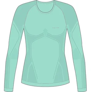 Falke Warm Haut Manches Longues Femmes - Vert, Taille L pas cher