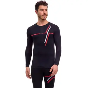 Maillot manches longues Falke Noir 39684-3000 pas cher