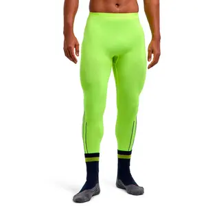 Falke Warm Trend Long Collant tight Hommes-gris, Taille L pas cher