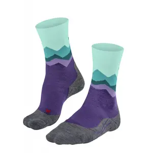 Comparateur de prix : Falke - TK2 Crest - Chaussettes randonnée femme Amethyst - 35 - 36