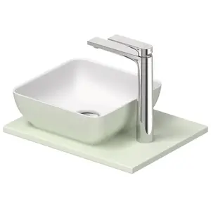 Comparateur de prix : Duravit Sivida Plan de toilette avec vasque, 268023FH00,
